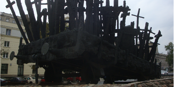 Umschlagplatz-Jewish-Getto-Train-Warsaw-Poland-Monument