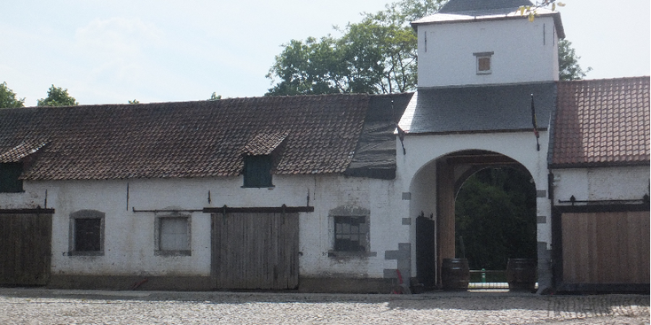 Mont-Saint-Juan-gefortificeerde-hoeve-Waterloo-slag-Napoleon-Fransen-België