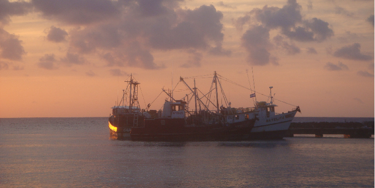 Brigs-Bay-Corn-Mais-Islands-eilanden-Nicaragua-zee-boten