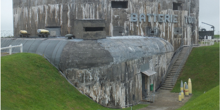 Batterie-Todt-Audinghen-bunker-Duits-WW2-Opaalkust-Frankrijk