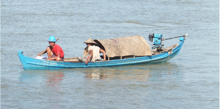 Irrawaddy-boot-kano-Mandalay-rivier-Myanmar