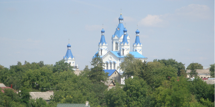 Kamyanets-Podilsky-kerk-Karpaten-Oekraïne