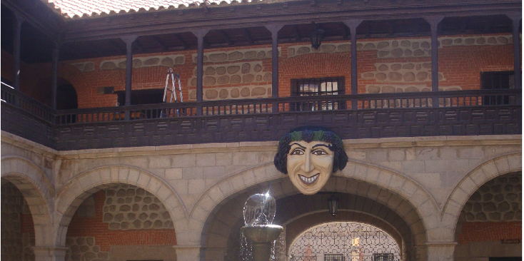 Potosi-binnenplaats-masker-Bolivia