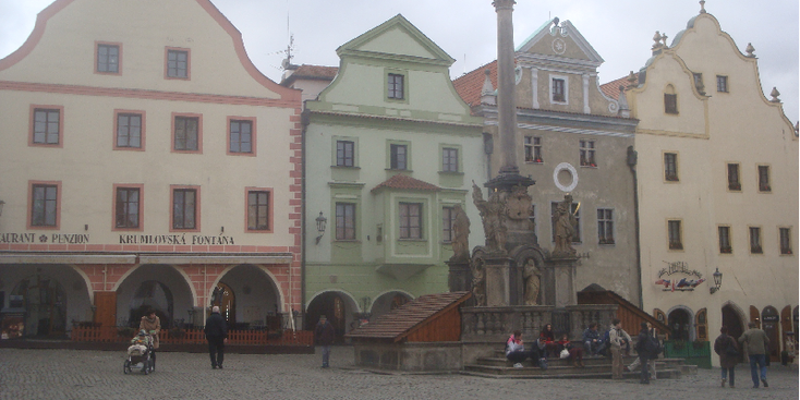 Cesky-Krumlov-Nam-Svornosti-Tsjechië