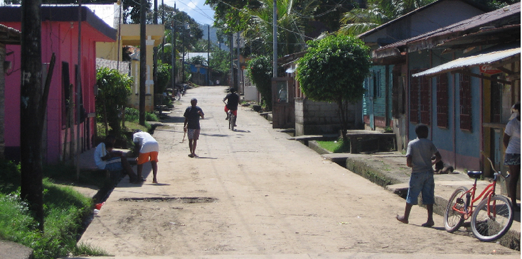 Livingstone-Guatemala-straatleven