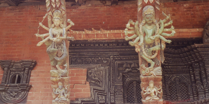 Patan-beelden-Boeddha-Nepal