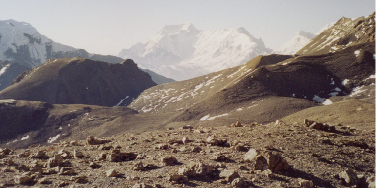Annapurna-top-sneeuw-Nepal