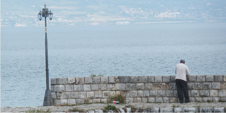 Ohrid-meer-pier-Sveti-Naum-Macedonië