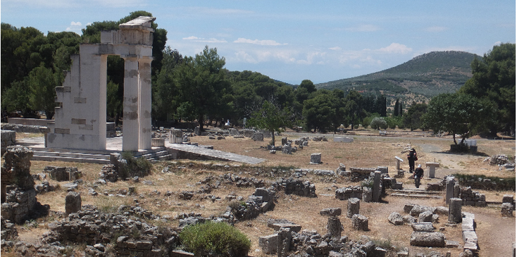 Epivadros-arena-column-theater-Grieks-Griekenland