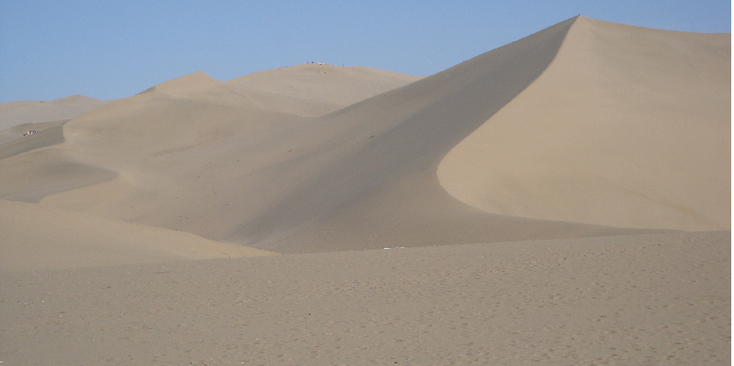 Dunhuang-Gobi-Dessert-China-zand-duinen