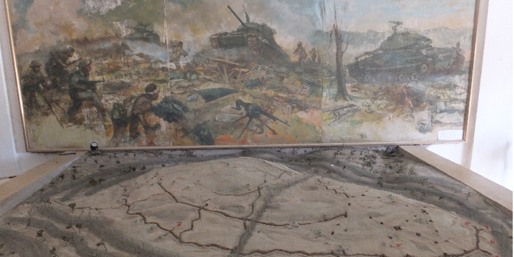 Elaine-A1-heuvel-museum-Dien-Bien-Phu-Frans-Vietminh-oorlog-Vietnam