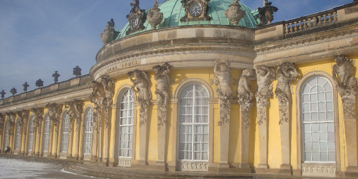 Sanssouci-paleis-Potsdam-Hohenzollern-Duitsland