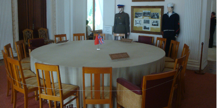 Jalta-Livadia-paleis-conferentie-de-grote-drie-Krim-Oekraïne
