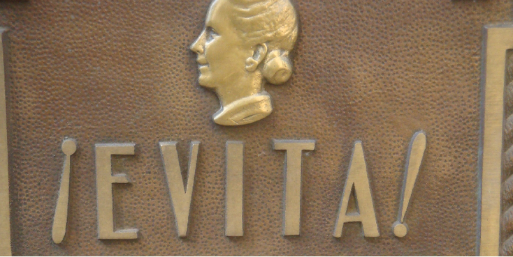 Evita-Eva-Peron-graf-tombe-La-Recoleta-begraafplaats-Buenos-Aires-Argentinië