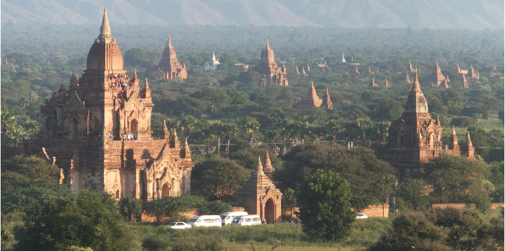Bagan-tempels-Nyaung-U-Myanmar-Birma
