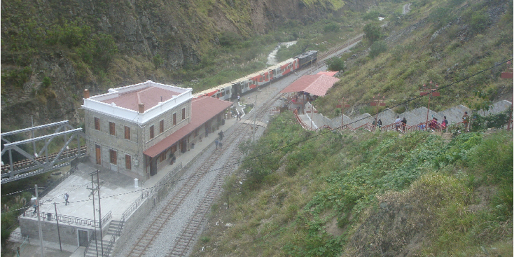 El-Nariz-del-Diablo-treinreis-bergen-duivelsneus-steil-station-zigzaggend-Ecuador