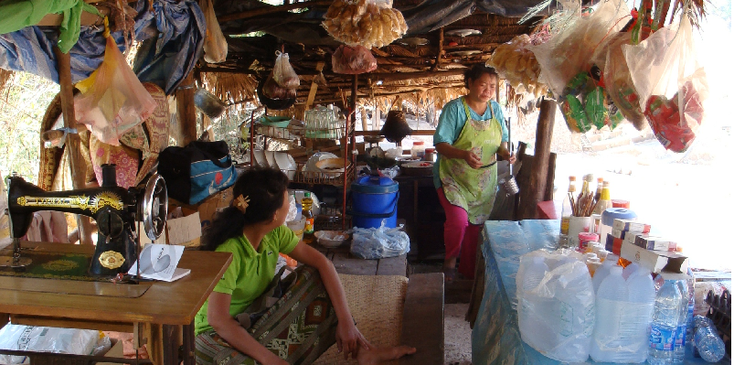 Tha-Suang-Hongsa-haventje-eettent-Laos