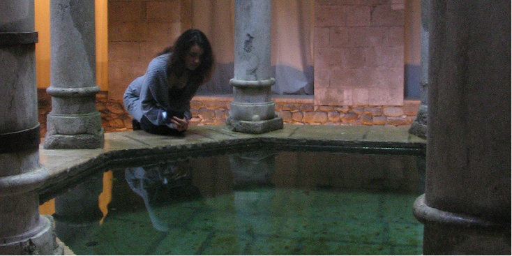 Banys-Arabs-Girona-badhuis-bad-pilaren-Spanje