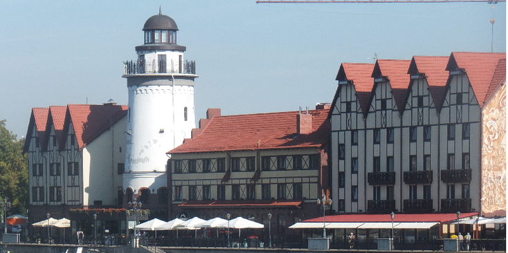 Kaliningrad-Rusland-Konigsbergen-Koningsberg-Fischdorf-kathedraal-Rusland-Pruisen