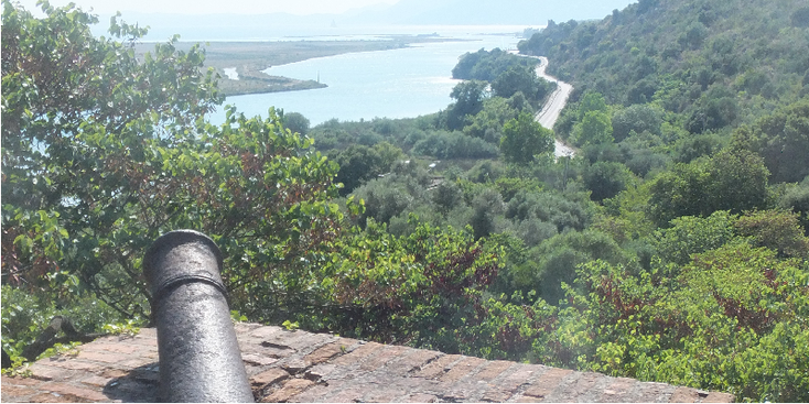 Butrint-Akropolis-rivier-kanon-Albanië
