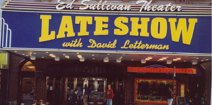 Late-Show-David-Letterman-Ed-Sullivan-Show-Manhattan-New-York-Verenigde-Staten