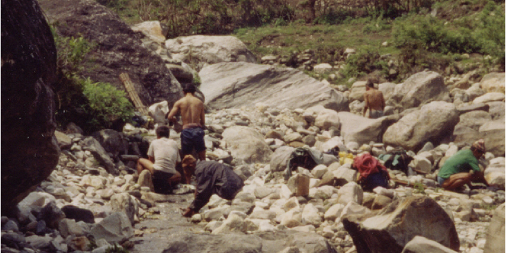 Annapurna-Besisahar-was-stroom-water-Nepal