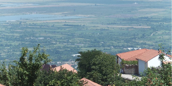 Sighnaghi-Kakheti-Georgië-stadsmuren-wachttorens