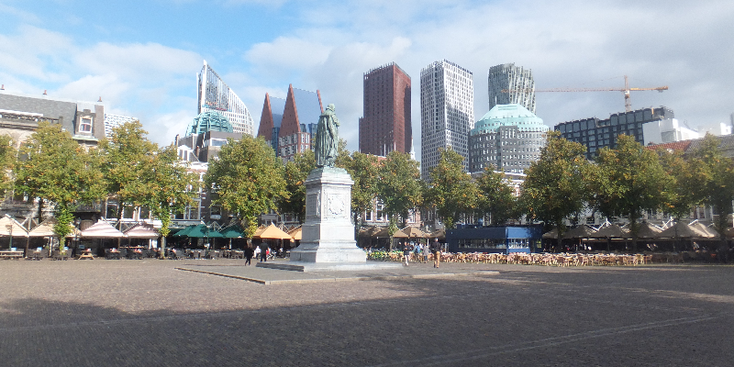 Plein-plein-Den-Haag-woontorens-Gravenhage-Nederland