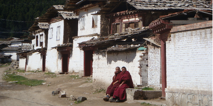 Langmusi-China-Tibet-monniken-huizen