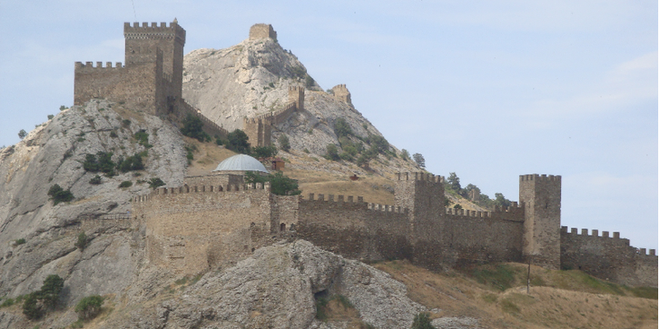 Sudak-kasteel-fort-Krim-Oekraïne