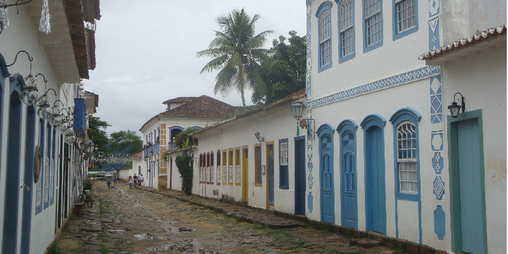 Paraty-Brazilië-koloniaal-gebouwen-zilvermijn-mijnstadje
