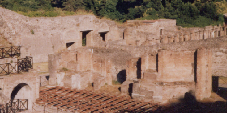 Pompeï-lava-ruïne-Romeins-Rijk-Italië