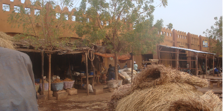 Mopti-markt-hooi-Mali