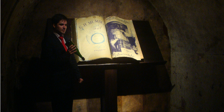 Mumm-champagne-tunnels-boek-Reims-Frankrijk