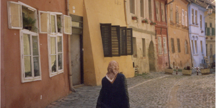 Sighisoara-Roemenië-afgebladderde-huizen-kozijnen