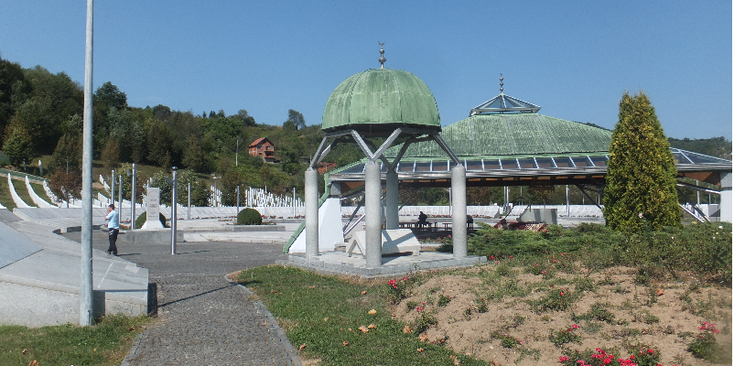 Potocari-begraafplaats-moslim-islam-oorlog-VN-Bosnië-Herzegovina