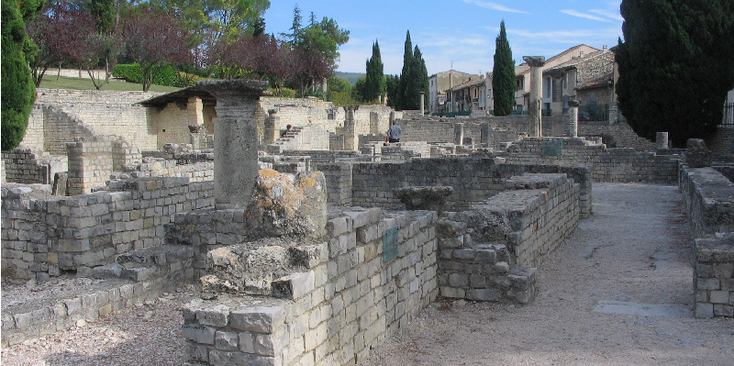 Vaison-La-Romaine-Romeinse-ruïnes-Frankrijk