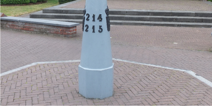 Grenspaal-België-Nederland-Baarle-Nassau