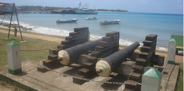 Corn-Islands-kanon-Mais-eilanden-Nicaragua