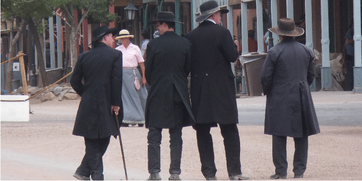 OK-Corral-Tombstone-shooting-firefight-cowboy-Arizona-Verenigde-Staten