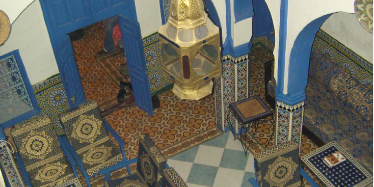 Chefchouen-hostel-Mouritania-blauwe-stad-Marokko