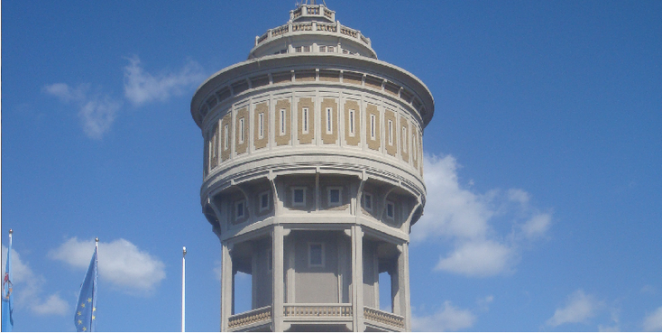 Szeged-watertoren-Art-Nouveau-Jugendstill-Hongarije