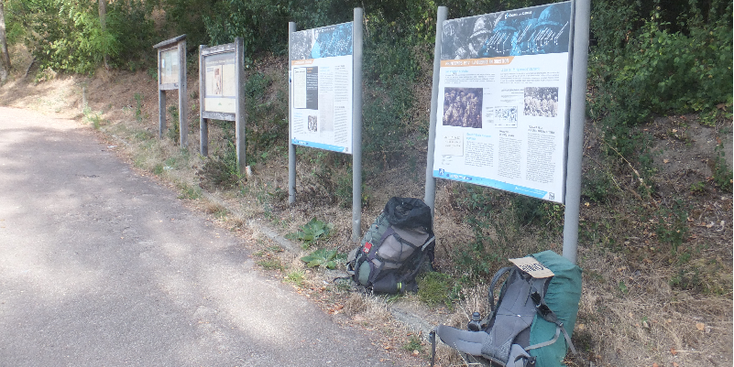 Chemin-des-Dames-Craonne-informatie-panels-Frankrijk-heuvel-strijd-WW1-WW2