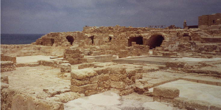 Caesarea-Romeinse-ruïnes-Israël