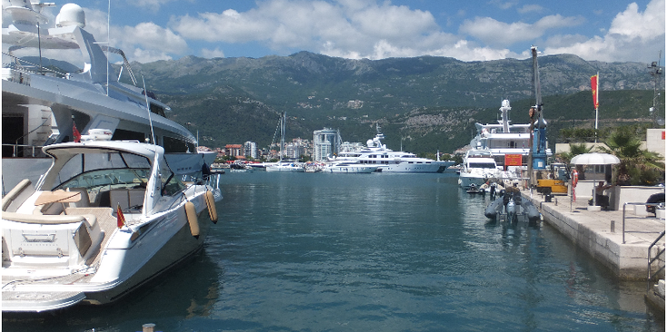 Budva-marina-haven-boten-jacht-Montenegro
