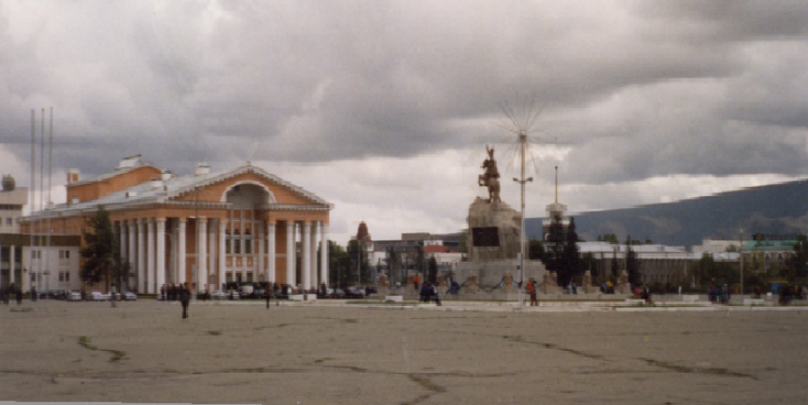 Sukhbhataar-plein-Ulan-Bator-Mongolië
