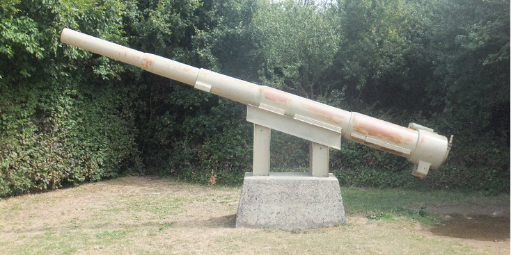 Pointe-du-Hoc-commando-D-Day-Overlord-invasie-kust-Normandië-Frankrijk-kanon