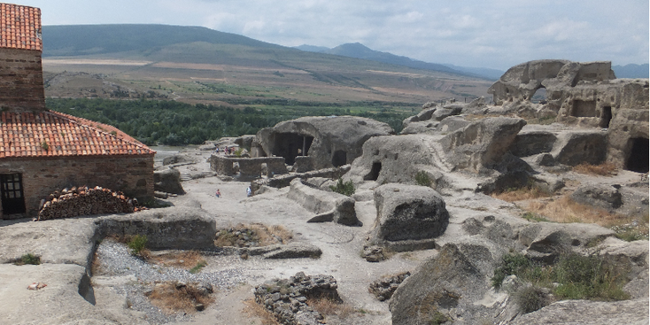 Uplistsikhe-kerk-Georgië-grotten