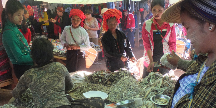 Kalaw-trekking-markt-bergstam-Myanmar