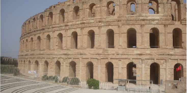 El-Jem-colosseum-arena-theater-Romeins-Tunesië